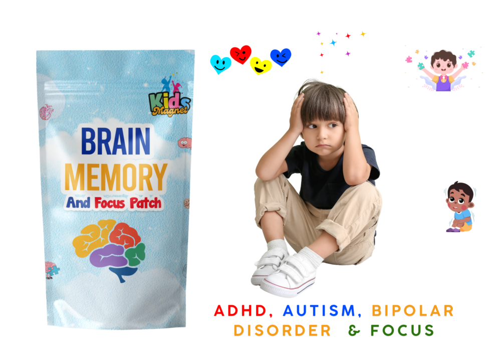 Kids Magnet Brain Memory & Focus Patch