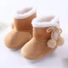 Baywell Winter Newborn Boys Soft Sole First walker Autumn Baby Shoes Girl 1 Year Toddler Fur Warm Snow Boots 0-18 Months - Image 34