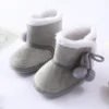 Baywell Winter Newborn Boys Soft Sole First walker Autumn Baby Shoes Girl 1 Year Toddler Fur Warm Snow Boots 0-18 Months - Image 35