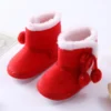 Baywell Winter Newborn Boys Soft Sole First walker Autumn Baby Shoes Girl 1 Year Toddler Fur Warm Snow Boots 0-18 Months - Image 36