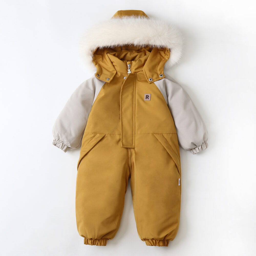 Winter Baby Boys Girls Thick Warm Rompers Toddler Kids Ski Clothes Children SnowSuit Clothing for Outdoor Sports - Image 16