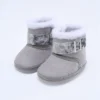 Baywell Winter Newborn Boys Soft Sole First walker Autumn Baby Shoes Girl 1 Year Toddler Fur Warm Snow Boots 0-18 Months - Image 27