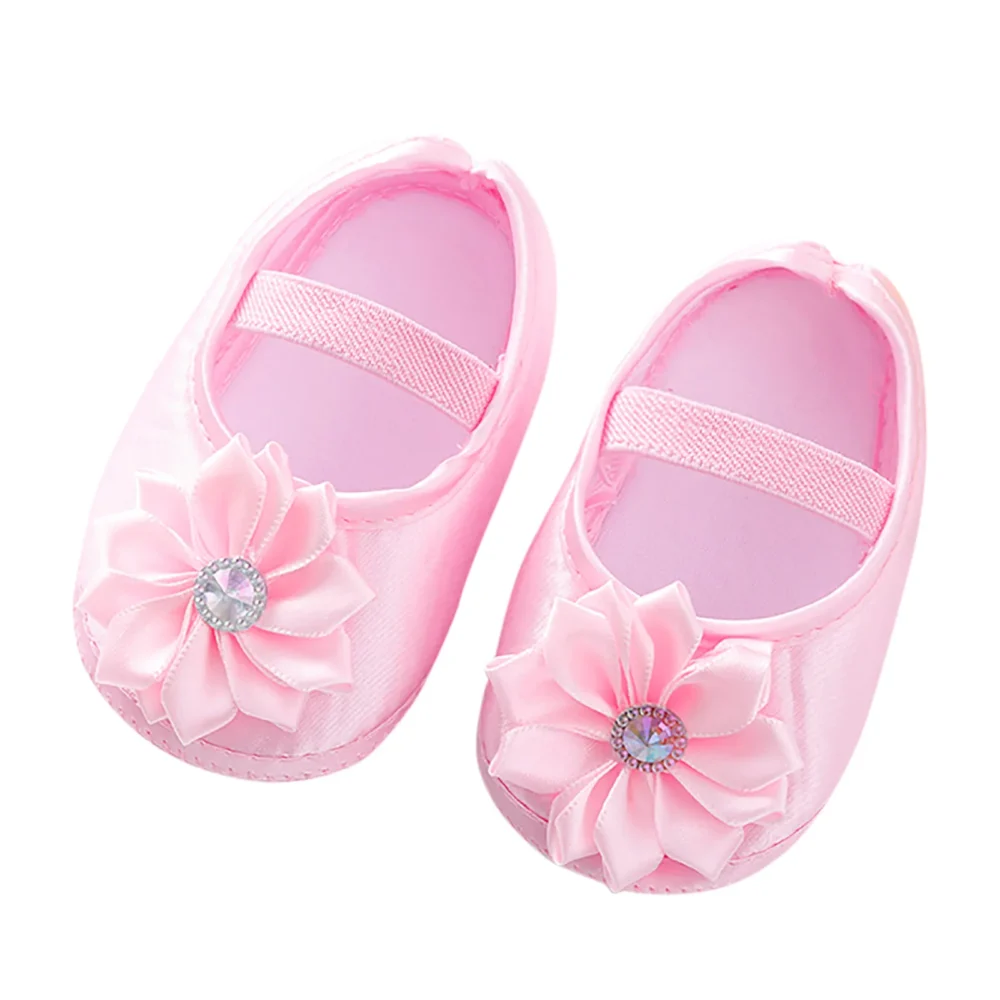 Baby Girls First Walkers Soft Toddler Shoes Infant Toddler Bowknot Walkers Shoes Princess Shoes Infant Prewalker Baby Shoes 2022 - Image 9