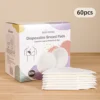 SUNVENO 60/100pcs Disposable Nursing Pads,Breast Pads for Breastfeeding,Thin,Absorbent,Breastfeeding Essentials - 60Pcs - United States