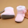 Baywell Winter Newborn Boys Soft Sole First walker Autumn Baby Shoes Girl 1 Year Toddler Fur Warm Snow Boots 0-18 Months - Image 4