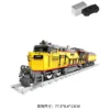 Creative City Technology Steam Train Transportation Model MOC 80019 Power Train Railway Building Blocks Toys Kids Birthday Gifts - 80019-1062pcs - United States