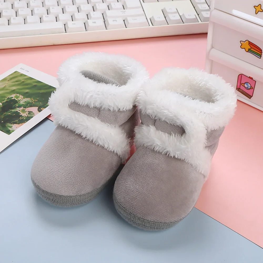 First Walkers Soft Soled Infant Toddler Kids Boy Footwear Shoes Winter Super Warm Newborn Shoes Baby Girls Princess Winter Boots - Image 9