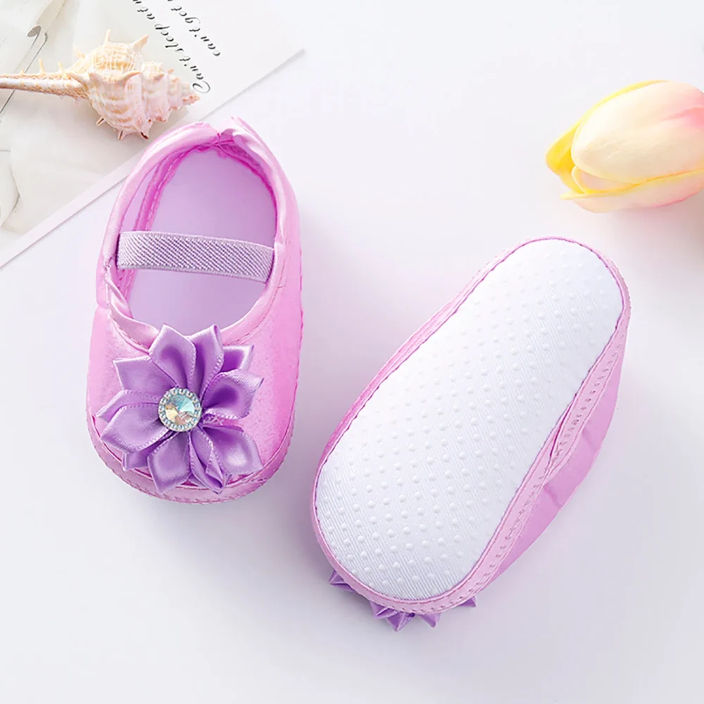 Baby Girls First Walkers Soft Toddler Shoes Infant Toddler Bowknot Walkers Shoes Princess Shoes Infant Prewalker Baby Shoes 2022 - Image 4