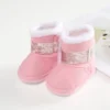 Baywell Winter Newborn Boys Soft Sole First walker Autumn Baby Shoes Girl 1 Year Toddler Fur Warm Snow Boots 0-18 Months - Image 41