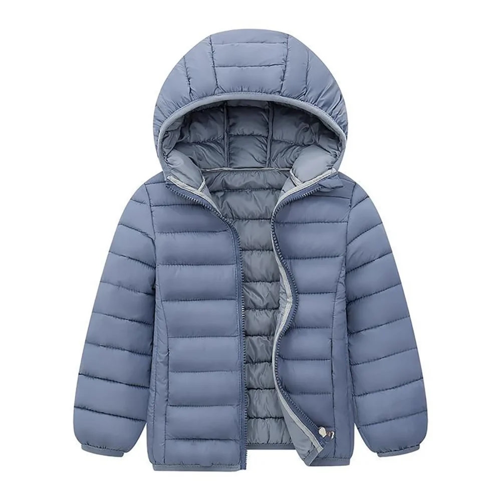 Jacket Big Girl Boy And Girls Coat Winter Lightweight Jackets Hooded Outerwear Girls Snow Pant And Coat Ropa De NiñA - Image 8