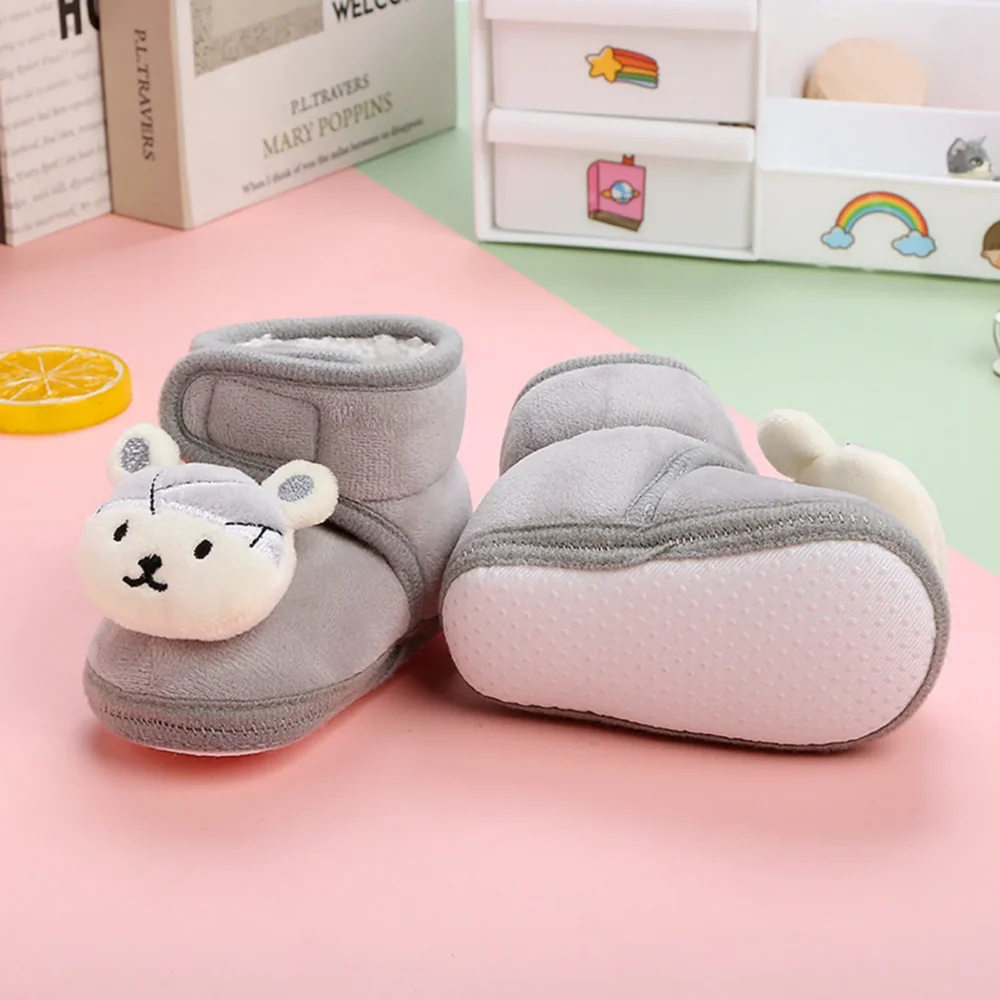 First Walkers Soft Soled Infant Toddler Kids Boy Footwear Shoes Winter Super Warm Newborn Shoes Baby Girls Princess Winter Boots - Image 2