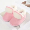 Baywell Winter Newborn Boys Soft Sole First walker Autumn Baby Shoes Girl 1 Year Toddler Fur Warm Snow Boots 0-18 Months - Image 9