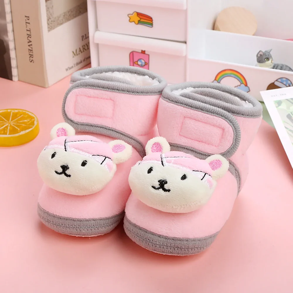 First Walkers Soft Soled Infant Toddler Kids Boy Footwear Shoes Winter Super Warm Newborn Shoes Baby Girls Princess Winter Boots - Image 3